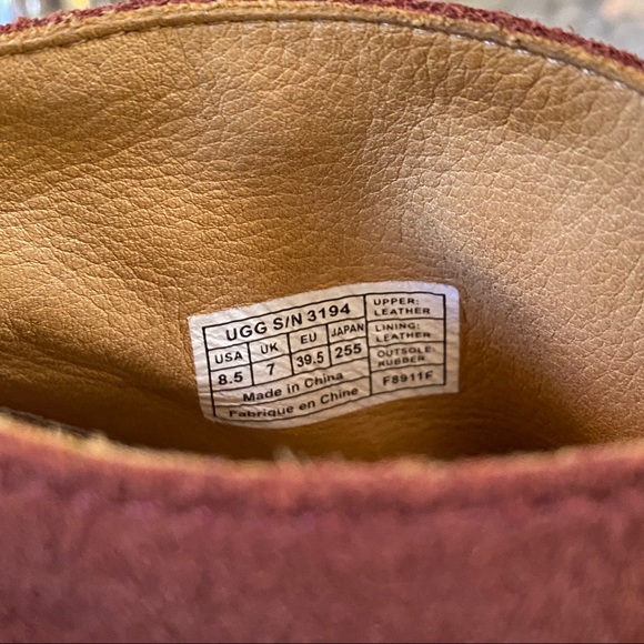 Ugg Elyse Open Toe Lace-Up Wedge Bootie - Picture 11 of 12